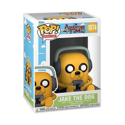 Figurine Funko Pop! N°1074 - Adventure Time - Jake Le Chien Avec Baladeur Casset